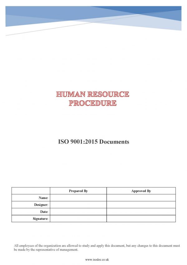 human-resource-procedure