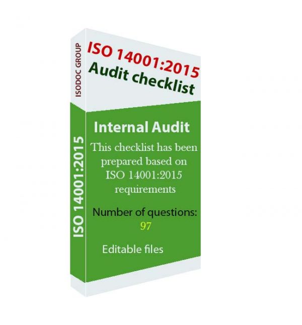 ISO 14001 internal audit checklist - ISODOC GROUP