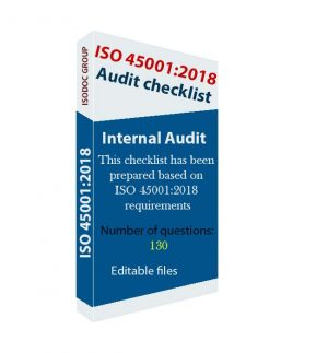 ISO 45001 audit checklist