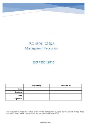 ISO 45001 Management Processes