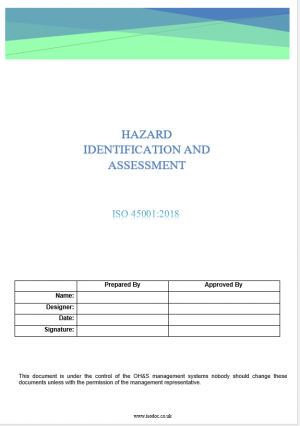 Hazard Identification and Assessment Procedure